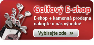 Golfové vybavení, golfový obchod, golfové sety, golfové hole, golfové míče, golfové vozíky