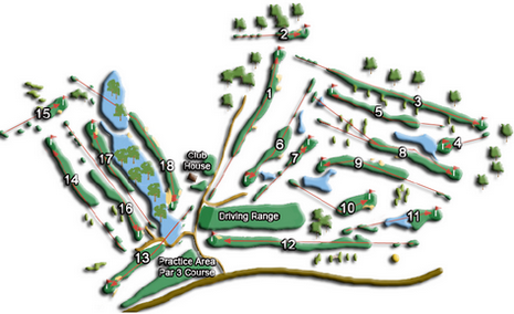 Hit - Capdepera Golf Club - mapa jamek