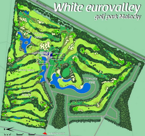 Hit - White Eurovalley Resort - mapa